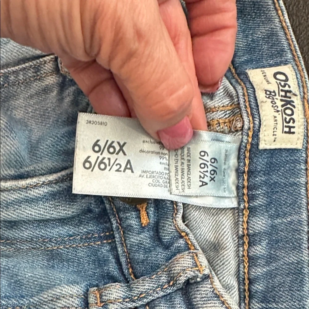 OshKosh B'gosh Light Blue Kids Cute Flare Jeans